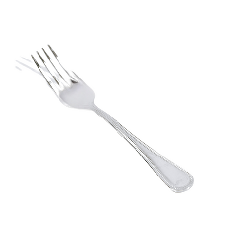 12 Piece Bead 18-10 Stainless Steel Table Fork