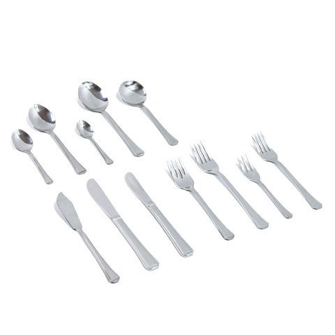 12 Piece Harley 18-0 Stainless Steel Cake Fork