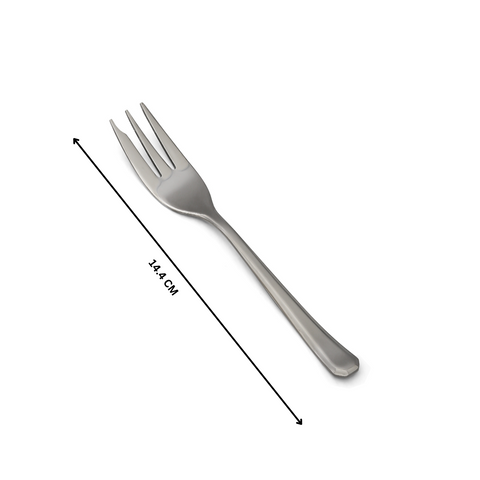 12 Piece Grecian 18-10 Stainless Steel Cake Forks