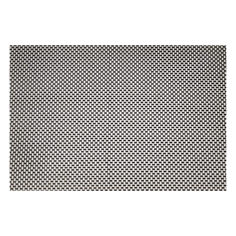 Black And White Mesh Placemat
