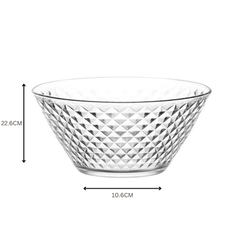 2150ml Glass bowl