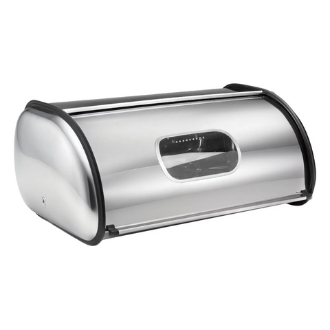 Stainless Steel Bread Bin With Window 