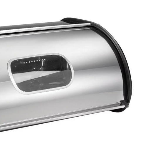 Stainless Steel Bread Bin With Window 