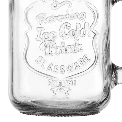 36 Piece 500ml glass mason jar