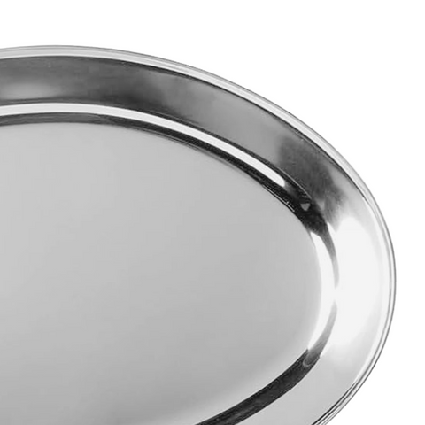 Oval serving tray 
