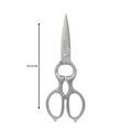 2Pc Stainless Steel Scissors And Peeler