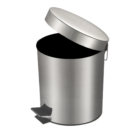 5 Litre Stainless Steel Dust Bin 