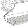 2 Level Chrome Dish Rack 