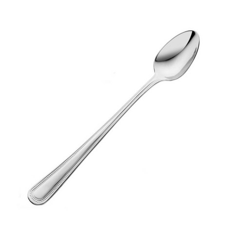 12 Piece Bead 18-0 Stainless Steel Soda Spoon