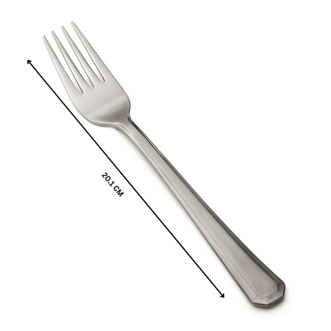 12 Piece Grecian 18-10 Stainless Steel Table Forks