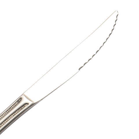 12 Piece Bead 18-10 Stainless Steel Steak Knife
