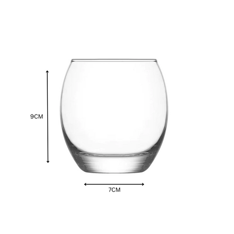48 Piece 405ml whiskey glass
