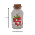 250Ml glass jar with wooden cork