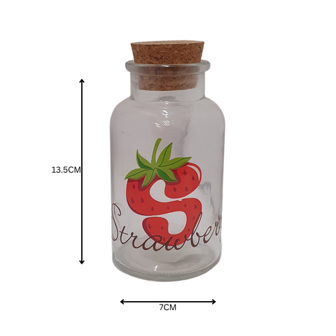 250Ml glass jar with wooden cork