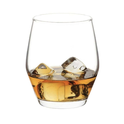 6 Piece 370ml whiskey glass