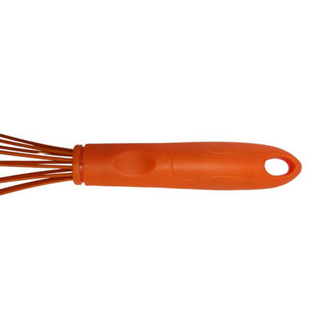 30cm Orange silicone whisk 