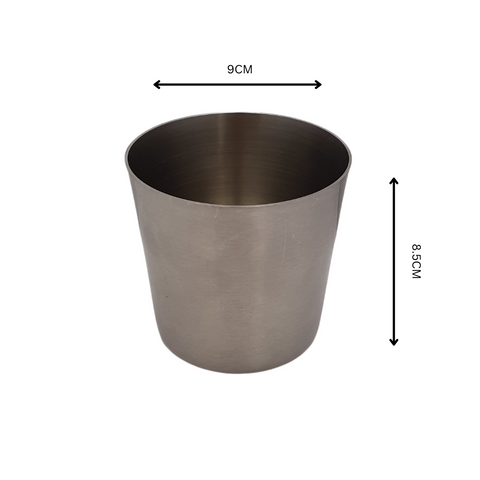 3.4 Inch Stainless Steel French Fry Cup