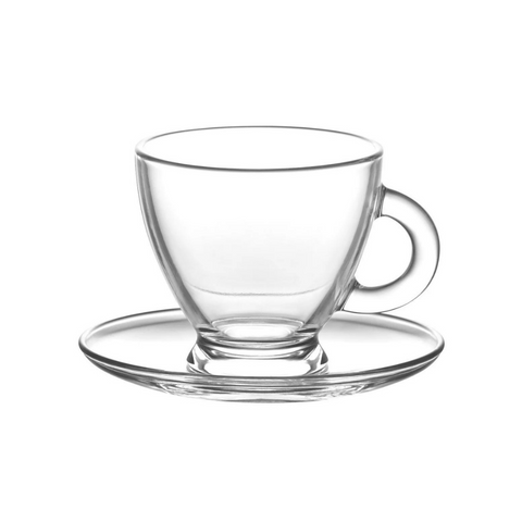 12 Piece cup and saucers set