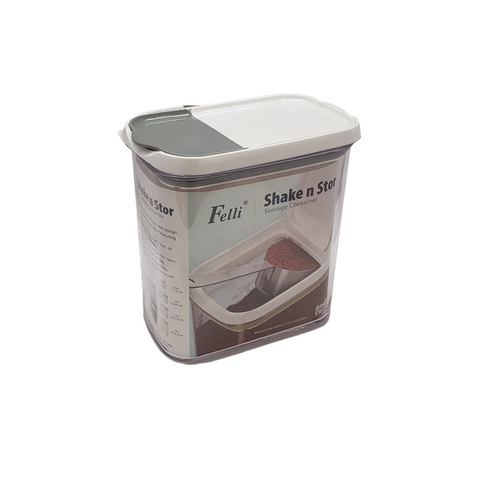 1.5 Litre grey storage container