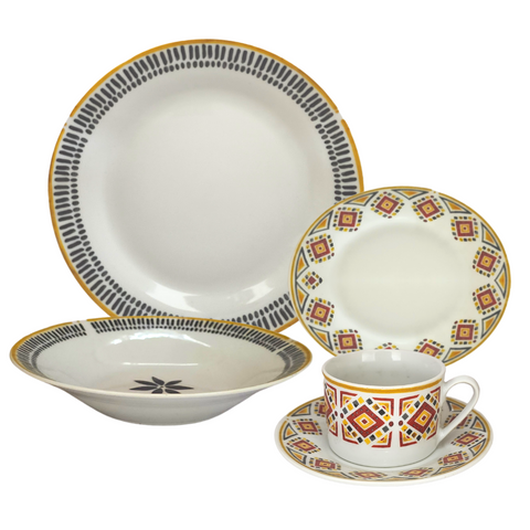 20 piece dinnerware set clearance