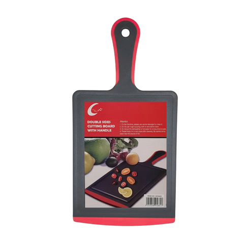 Double Side Cutting Board With Handle