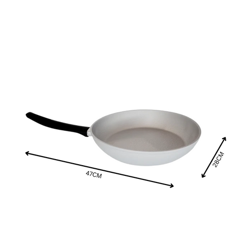 28cm Silver non-stick frypan