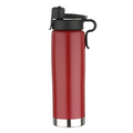 500Ml stainless steel red vacuum bottle