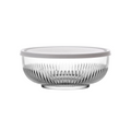 1500ml Glass bowl with white lid