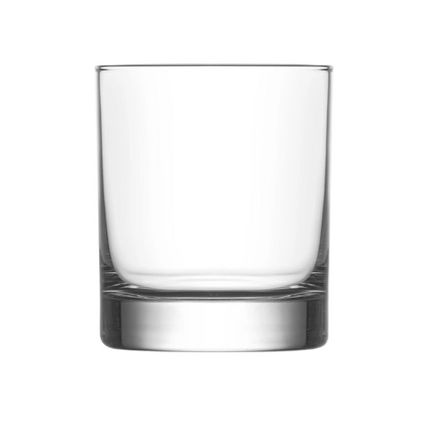 Clear 320ml whiskey glass