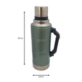 2.2 Liter stainless steel vaccum flask with handle