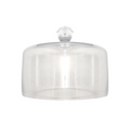 Glass Cake Stand With Dome 