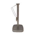 Square stainless steel paper towel holder