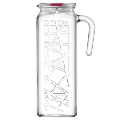 1.2 Litre glass jug with lid