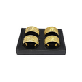 4 Piece Gold Versace Napkin Ring