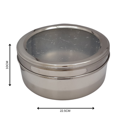 22.5 Cm Stainless Steel Cake Tin Standard Gifts