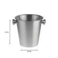 4 Litre Ice Bucket With Knob