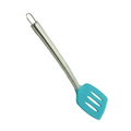 Silicone Slotted Turner With Stainless Steel Handle