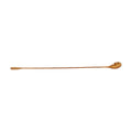 30Cm Stainless Steel Copper Platted Bar Spoon Full Twisted