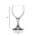  6 Piece 260ml white wine glass