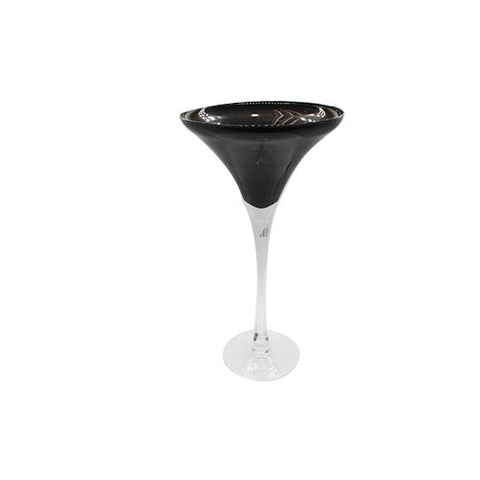 Black Martini Vase