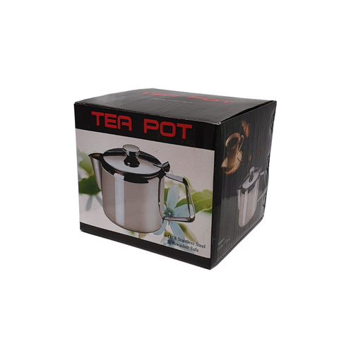 Metal Tea Making Pot 1 Litre Stainless Steel Tea Pot – Standard Gifts