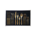 24 Piece Gold Stainless Steel Cutlery Set 