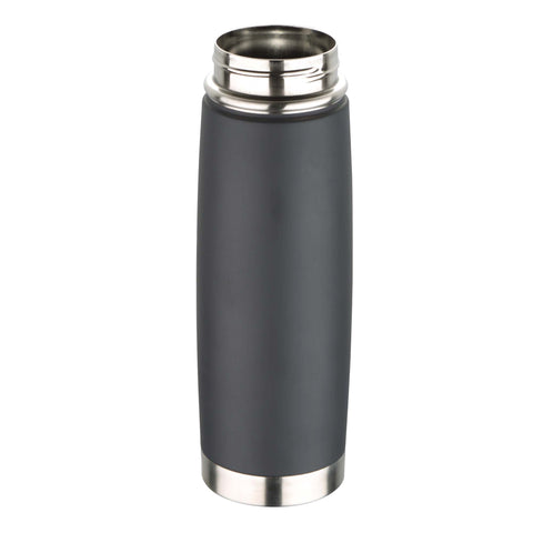 500Ml black stainless steel vacuum bottle