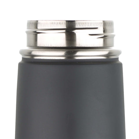 500Ml black stainless steel vacuum bottle