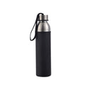 570Ml stainless steel black vacuum bottle
